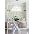 thumbnail image 2 of Chesapeake Hillaire Green Meadow Wallpaper, 20.5-in by 33-ft, 56.38 sq. ft, 2 of 4
