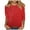 Red, variant on AherBiu 3/4 Sleeve Tops for Women Sequin Tops Party Shirts Crewneck Pullover Tops Blouse Tshirt