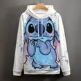 thumbnail image 2 of Stitch Hoodie with Pocket for Men Women Couple Gift, 2 of 7