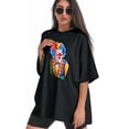 thumbnail image 5 of Women T Shirts and Men T shirt Oversized Shirts Cool Graphic Tees for Men Vintage Streetwear Sweat Casual Shirt 3XL, 5 of 5