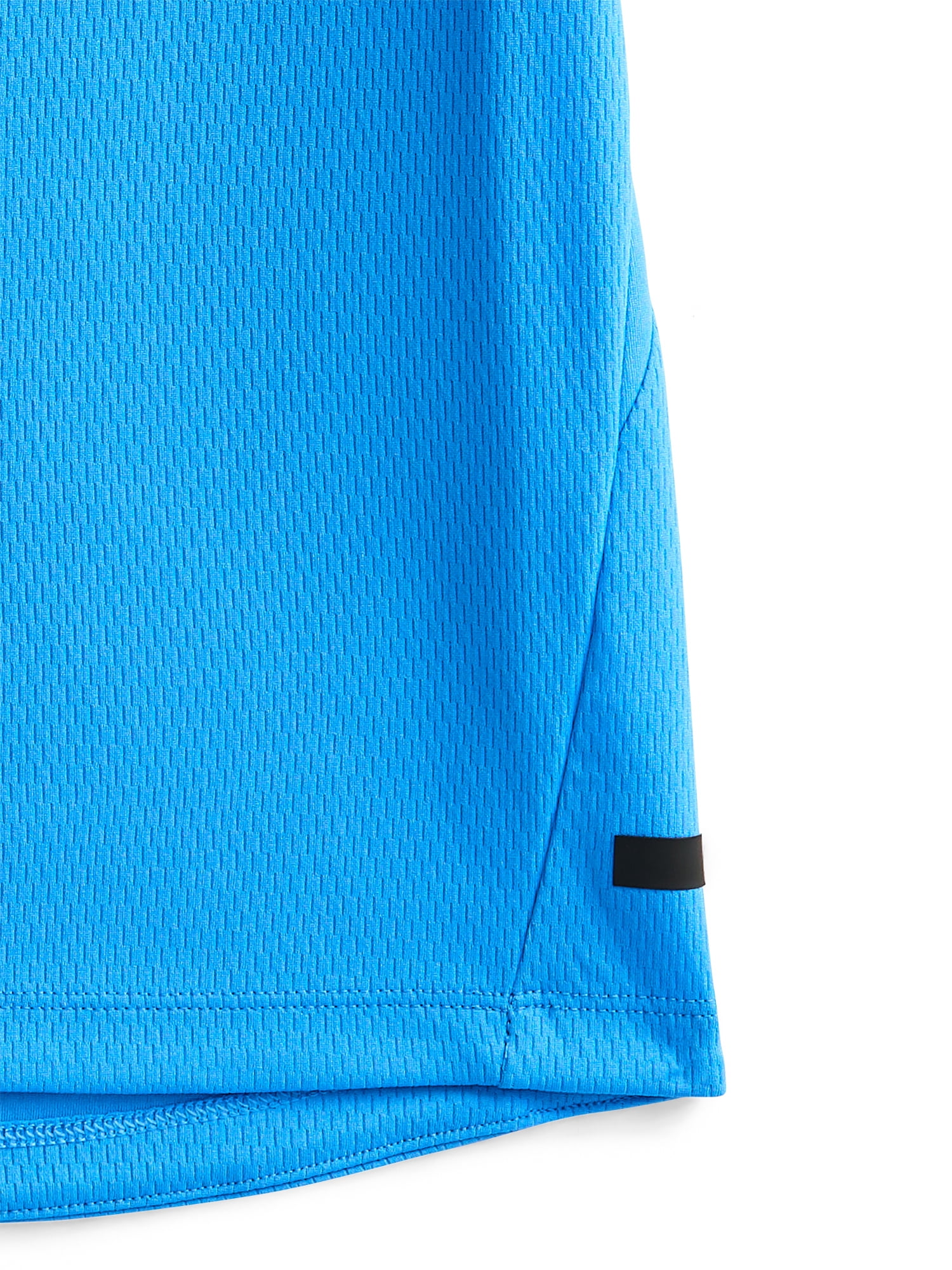 Athletic Works Boys Textured Performance Tee with Short Sleeves, Sizes 4-18 & Husky