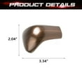 thumbnail image 3 of Xotic Tech Gear Shift Knob Cap Cover Trim, Wood Grain, Compatible with Toyota Camry 2018-2023, Corolla Hatchback 2019-2023, Avalon 2019-2023, 3 of 9