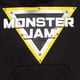 thumbnail image 3 of Sudadera con capucha Monster Jam Trucks Logo Big Boys, forro polar negro 10-12, 3 of 8