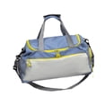 thumbnail image 1 of Bolsa de viaje con separación seca y húmeda, versátil bolsa deportiva para gimnasio y entrenamiento. Azul y blanco, 1 of 8