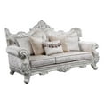 thumbnail image 2 of Melrose Traditional Style 5PC Living Room Set Made with Wood in Silver, 2 of 16