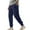 Navy, variant on Fnnxeal Mens Cargo Sweatpants- Breathable Stretch Drawstring Solid Slim Fit Trouser Navy Pants for Men Size XL
