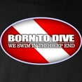 thumbnail image 3 of CafePress - Born To Dive (St) Long Sleeve T Shirt - Long Sleeve Dark T-Shirt, 3 of 5