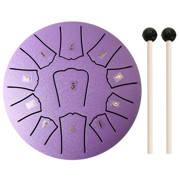 Instrumento Tambor Lluvia Instrumentos Curativos Manual 6 Pulgadas 11 Notas