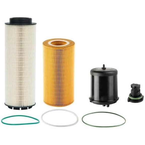 New Oil and Fuel Filter Kit Replacement for MX-13 EPA13 Engine Replaces 1948921 1922496 1982821 2277129