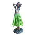 thumbnail image 3 of Figura hawaiana de resina para salpicadero de coche, 16 cm, figura de para centros de mesa, decoración del hogar, bar, oficina, cumpleaños., 3 of 8