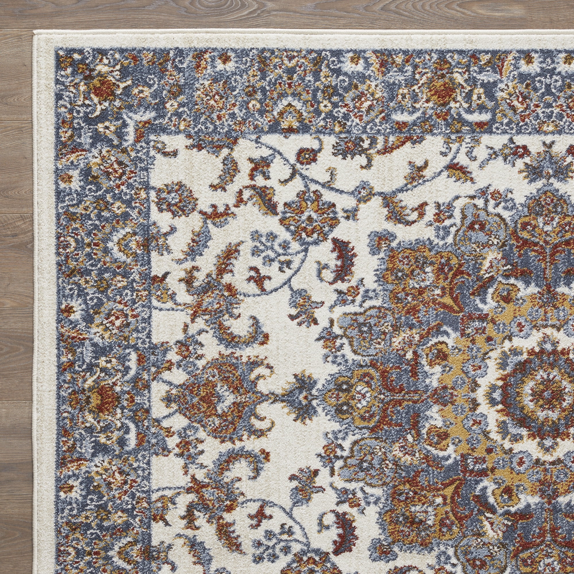 Loomaknoti Alsbrooke Amrenta 3' x 5' Ivory Oriental Indoor Accent Rug