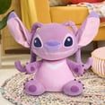 thumbnail image 4 of Disney Stitch Comfort Weighted Plush Angel, 14-inch Stuffed Animal, Alien, Pink, 4 of 6