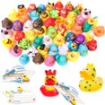 thumbnail image 1 of Kit Prudiut Cruise Ducks 150 unidades con 50 patos, 50 etiquetas y 50 correas, 1 of 7