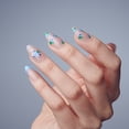 thumbnail image 2 of KISS Voguish Fantasy, Press On Nails, Be You, Blue, Medium Almond, 28 Count, 2 of 9