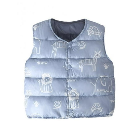 

Naturalour Toddler Baby Girls Warm Vest Clothes Jacket Kids Puffer Quilted Gilet Coat
