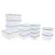 thumbnail image 2 of Set de 13 Tuppers PallPall Recipientes para Comida Aptos para Microondas, 2 of 2