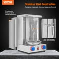thumbnail image 2 of VEVOR Shawarma Grill Machine, 13 libras de capacidad, máquina de cocina de pollo Shawarma con 2 quemadores, asador vertical de gas Gyro asador horno Doner Kebab, para el hogar restaurante cocina fiest, 2 of 9