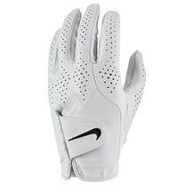 Nike Womens Tour Classic IV Left Hand Golf Glove White | White | Black Large