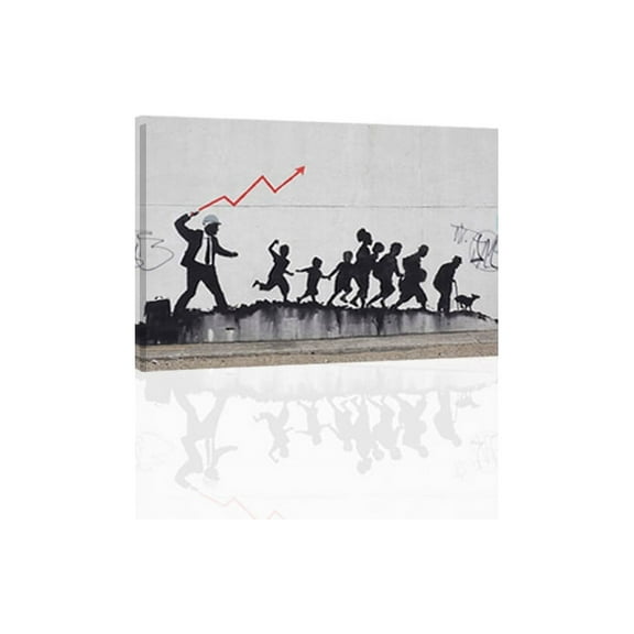 Banksy Mural - CANVAS OR PRINT WALL ART