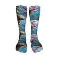 thumbnail image 5 of Pofeuu Cute Underwater Axolotl Print Stockings, Adult Running Hiking Socks for Youth and Adult-One Size, 5 of 8