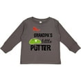 thumbnail image 3 of Inktastic Golfing Grandpa Little Putter Boys or Girls Long Sleeve Toddler T-Shirt, 3 of 5
