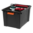 thumbnail image 6 of IRIS 19 Gal. Plastic Storage Bins with Lids, Latching Totes, Heavy Duty Containers, 6 of 9