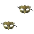 thumbnail image 4 of Minnieouse Half Face Eyes Antiguo Horror Prom Traje Accesorios Vestido Fiesta Rendimiento Decoración Regalos Halloween Caballero oro antiguo 2piezas Minnieouse CBP252044, 4 of 6