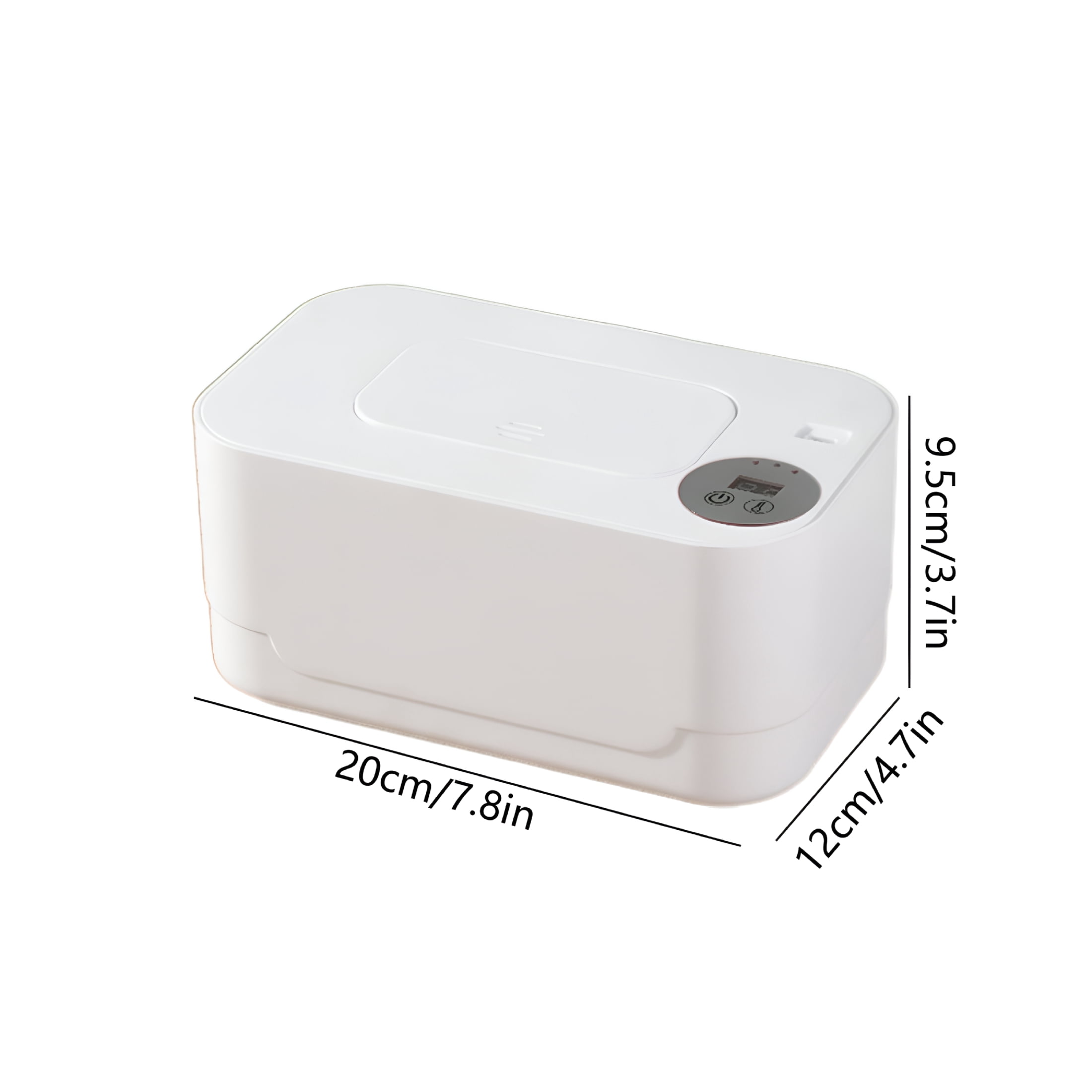 HIBIBUD 2026 New Portable Usb Wipes Warmer Heater with Large Capacity Thermostat Control for Adults Travel Car Home Use Compact Lightweight Easy to Use Wet Wipe Dispenser 24H Constant Temperature