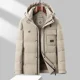 thumbnail image 4 of Chaquetas de invierno para hombre 2024, nueva ropa de diseñador, ropa gruesa y cálida de protección contra el frío, relleno de ganso de primera calidad, ropa de abrigo adecuada para, 4 of 4