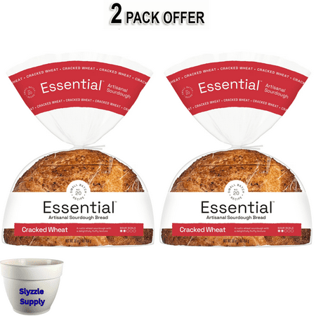 Essential Cracked Wheat Sliced Sourdough Bread Non-GMO 16 oz Essential Cracked Wheat Sliced Sourdough Bread Non-GMO 16 oz