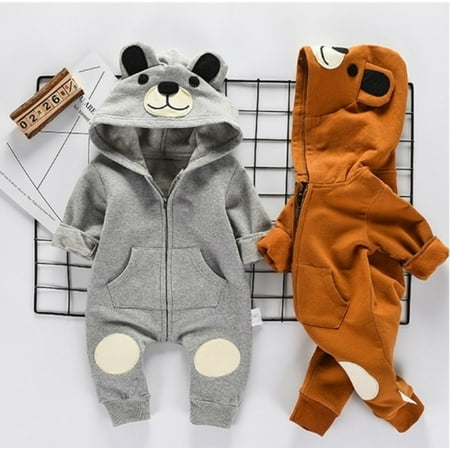 Newborn Baby Clothes Sets Girl Boy Romper Winter Outwear Outfits