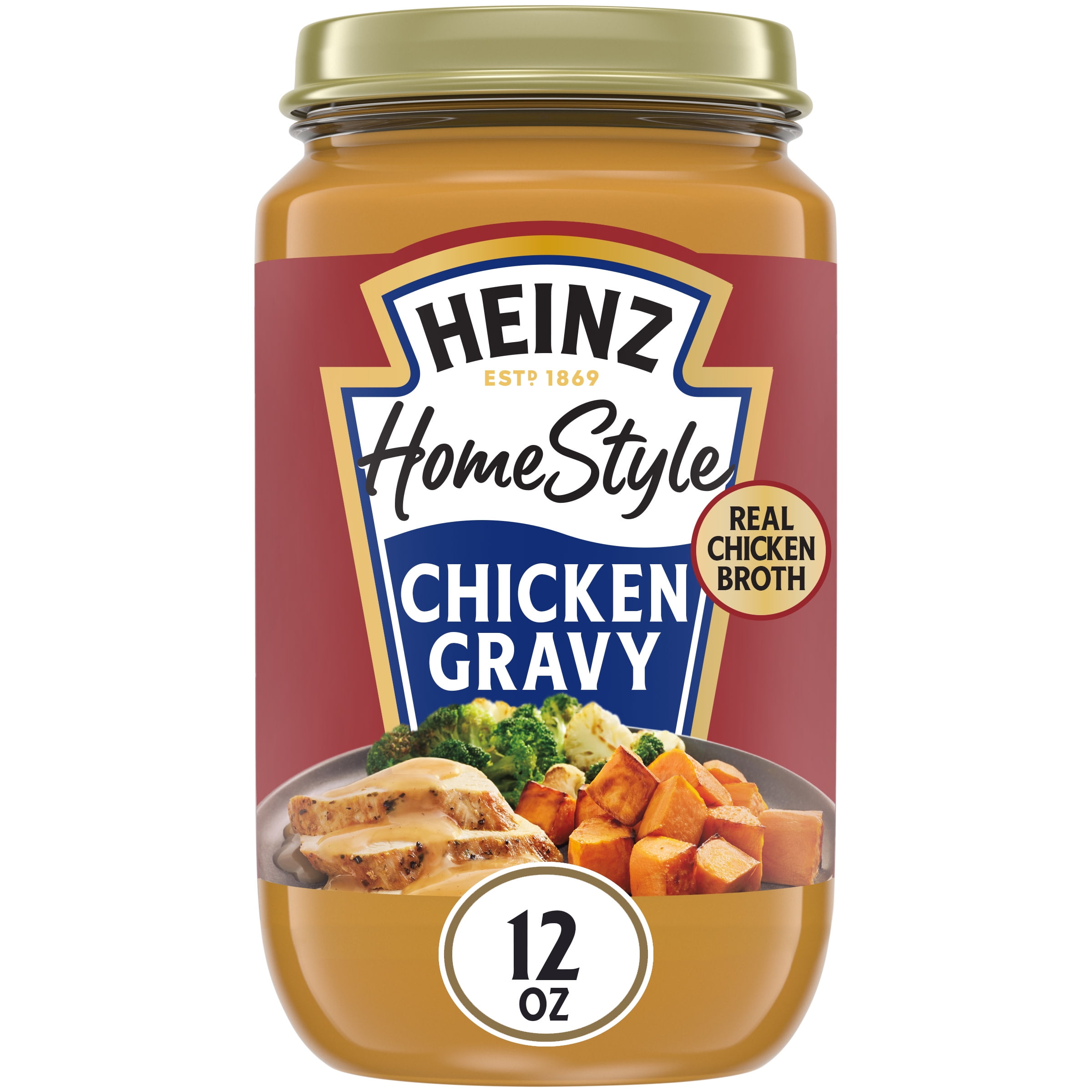 Heinz HomeStyle Classic Chicken Gravy, 12 oz Jar