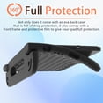 thumbnail image 3 of AVAWO Kids Case for Samsung Galaxy Tab A11+ Plus/A9+ Plus 11-inch 2026/2023, with Built-in Screen Protector, Light Weight Shock Proof Handle Stand Kids Friendly Cover,Black, 3 of 10