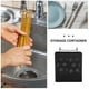 thumbnail image 4 of GOOHOCHY Escurridor de cubiertos de acero inoxidable para utensilios de cocina, 2 compartimentos, soporte para palillos, cuchillos, cucharas y tenedores, escurridor, cesta organizadora para fregadero, 4 of 8
