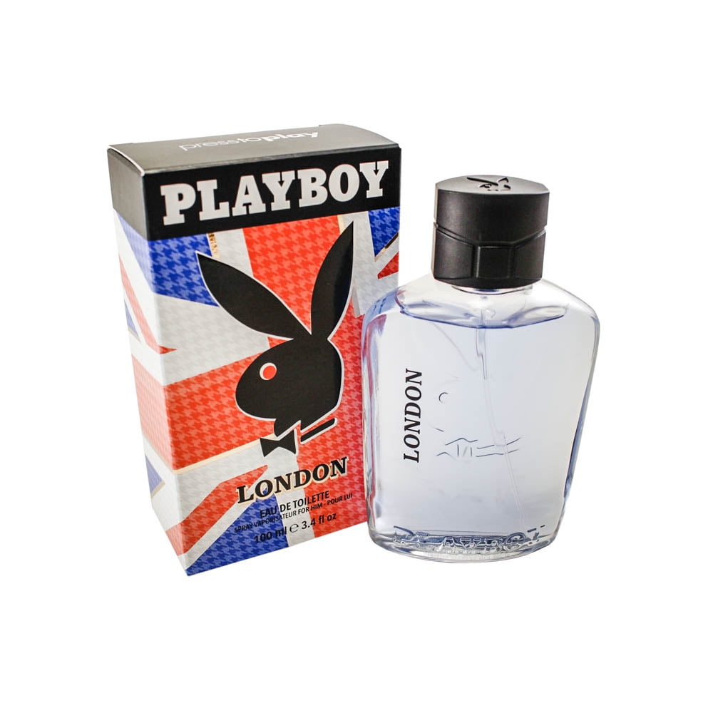 Playboy London Eau De Toilette Spray 3.4 Oz / 100 Ml