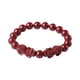 thumbnail image 1 of Pulsera de cinabrio con abalorios dobles de Pixius de 12 mm, 1 of 1