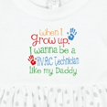 thumbnail image 4 of Inktastic Hvac Technician Like Daddy Girls Baby Dress, 4 of 5