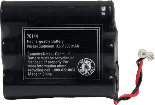 Power Gear Rechargeable Cordless Phone Battery, 3.6V, 700mAh, NiMH, 76154