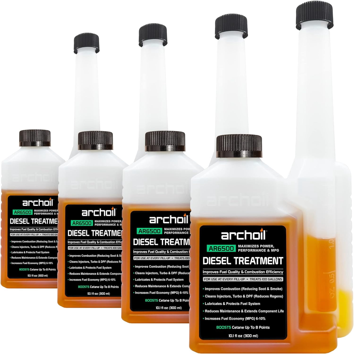 Power Service Clear-Diesel Fuel & Tank Cleaner – Cleans, Stabilizes & Protects, 80 Oz