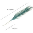 20pcs Teal Silk Pampas Grass Artificial Fake Flowers 18" for Mother's