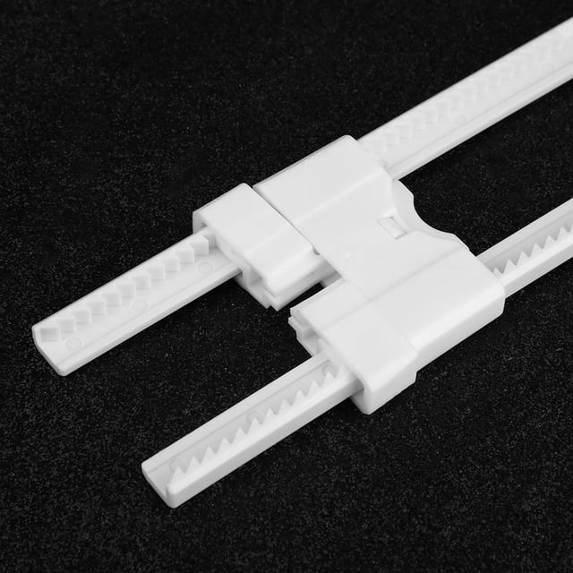 Cerradura de plástico en U cerradura de plástico en forma de U amplia aplicación práctica Color blanco Instalación sencilla para la oficina de la escuela ANGGREK Otros