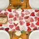 thumbnail image 3 of Acuarela, corazón, flecha, amor Camino de mesa para el día de San Valentín, decoración de mesa de comedor para cocina, aniversario, boda, vacaciones, temporada, para interiores y exteriores, 3 of 5