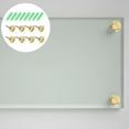 thumbnail image 3 of 8 Sets Mirror Screw Caps Decorative Screws Cover Fasteners Advertising Hardwares Nails, 3 of 8