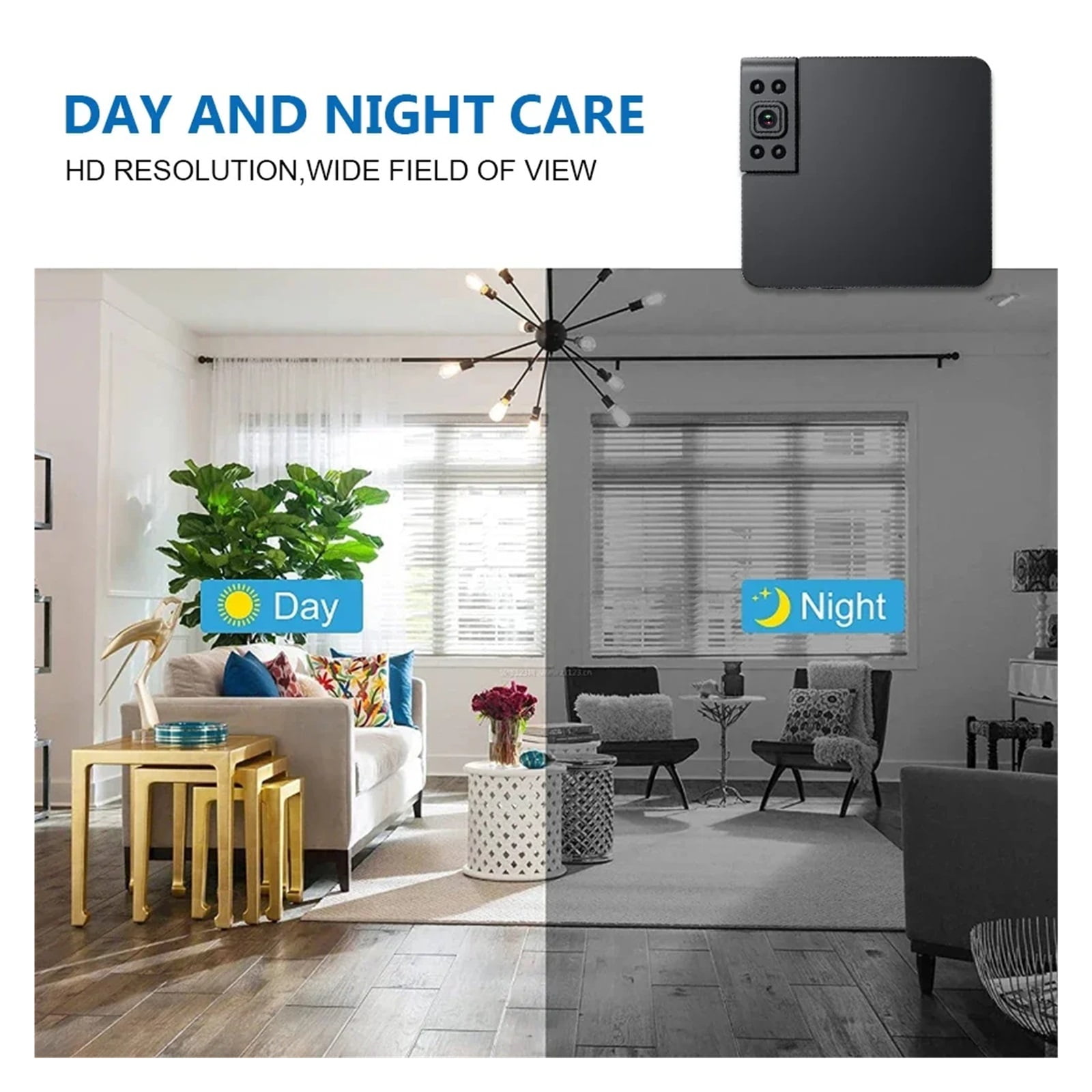 Mini Camera HD 1080P Small Body Cam Home Security Night Vision Baby Monitor Sport DVR Surveillance Camcorder Video Recorder ,Ultra HD