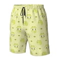 thumbnail image 4 of Pofeuu Cute Frog3 Prin Men's Swim Trunks Quick Dry Bathing Suit Swimming Board Shorts Mesh Lining Beach Swimwear-Small, 4 of 6