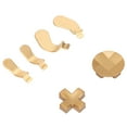 thumbnail image 2 of Metal D Pads Paddles, 4pcs Trigger Paddles And 2 Interchangeable D Pads Original Yellow Stainless Steel Replacement Parts Wide Use  For  Elite Series 2, 2 of 8