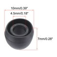 thumbnail image 2 of Uxcell Replacement Silicone Ear Tips Earbuds Bud Earbuds Tips Black Small, 2 of 5