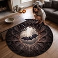 thumbnail image 4 of Halloween 3D Rug – Halloween Optical Illusion Rugs, Decorative Rugs with Depth Pattern, Soft & Durable Fabric, Halloween's Area Rugs for Living Room,23.62 in, 4 of 6