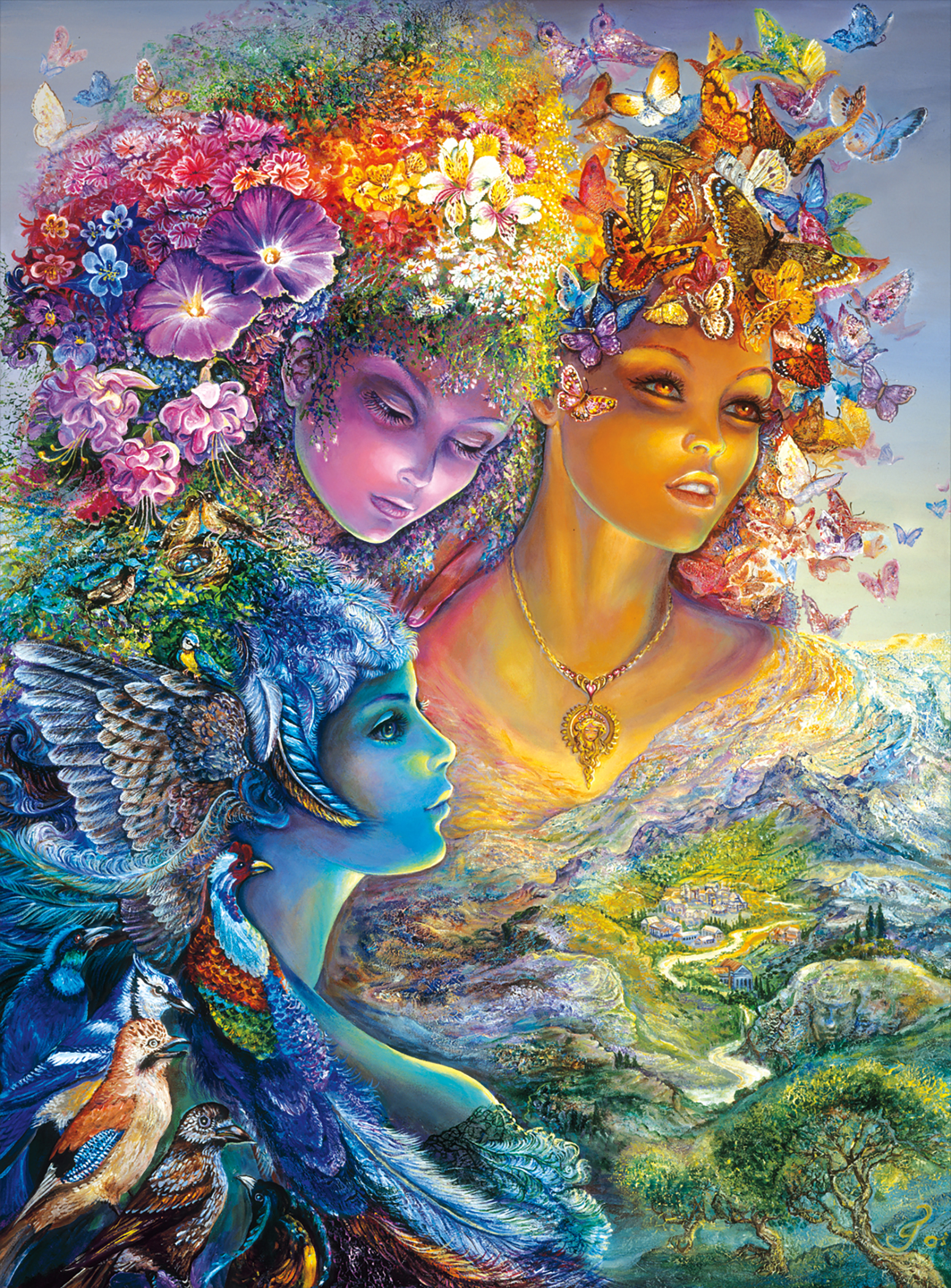 ERTE Three Graces 1000ピース ジグソーパズル アールデコ 1000pc Jowall Puzzle Assortment - Walmart.com