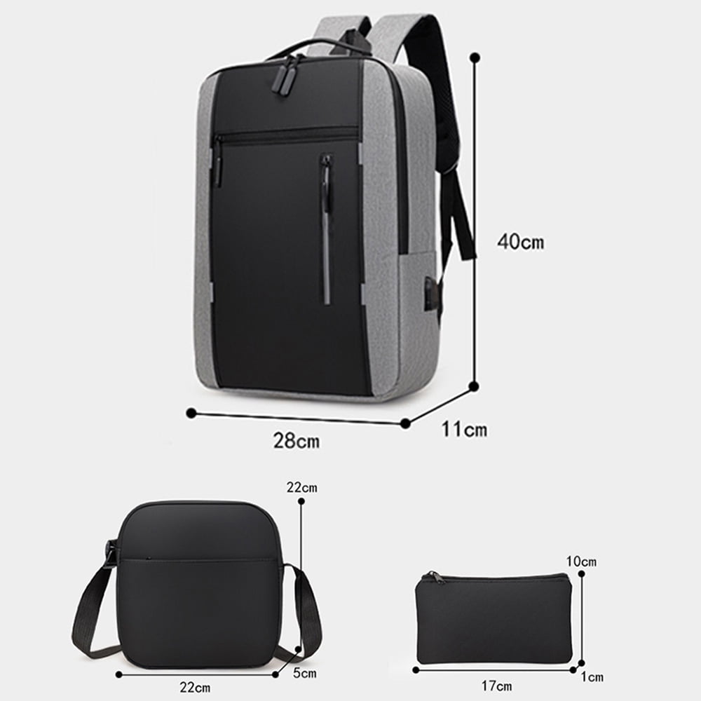 Men's Business Bag USB Large Capacity Laptop Backpack Professional Shoulder Bag for Men Executive Laptop Bag Business Briefcase